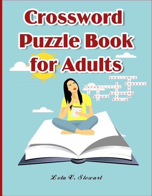 Crossword Puzzle Book for Adults: LARGE PRINT MEDIUM LEVEL PUZZLES