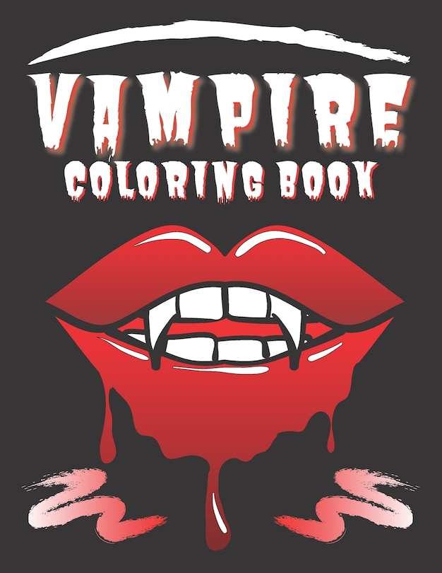 Couverture_Vampire Coloring Book