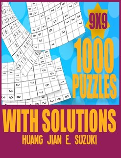 Couverture_1,000 puzzles with solutions 9x9