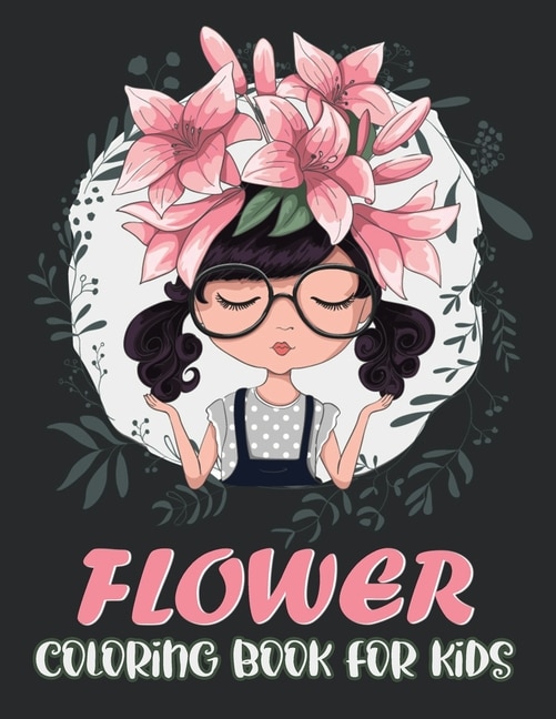 Couverture_Flower Coloring Book for Kids
