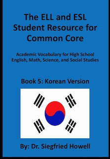 Front cover_Korean ELL and ESL Student Resource for Common Core