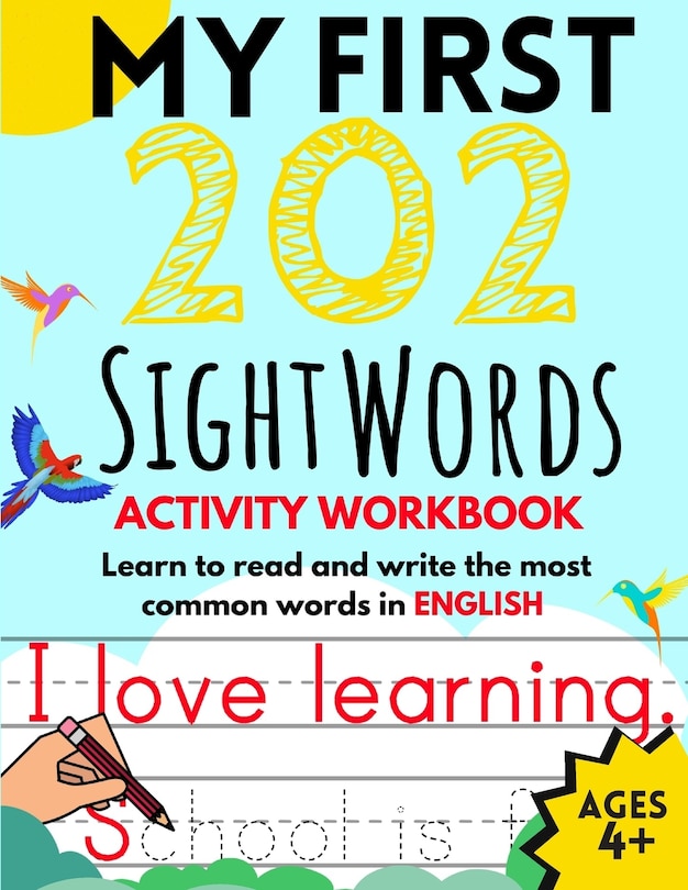 Couverture_My First 202 Sight Words Activity Workbook