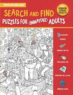 Couverture_Search and Find Puzzle Book For (Immature) Adults