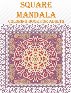 Couverture_Square Mandala coloring Book For Adults