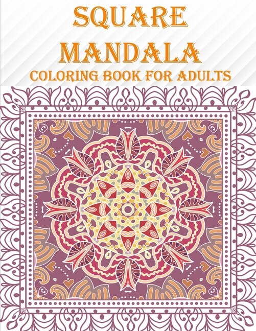 Couverture_Square Mandala coloring Book For Adults