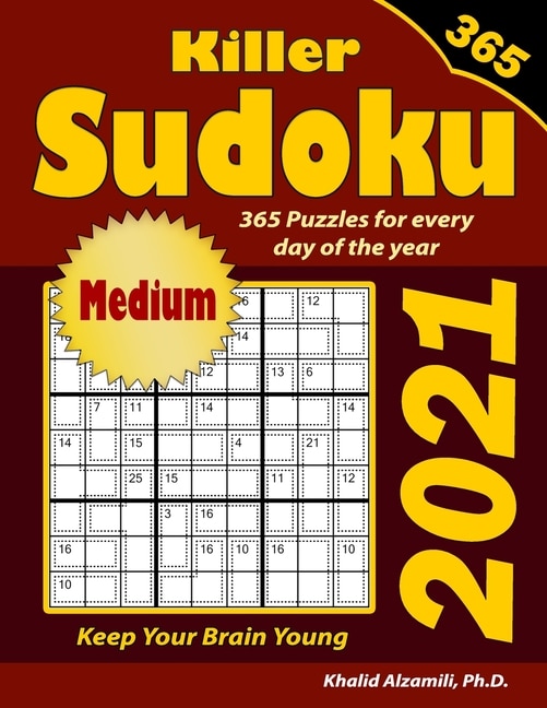 Couverture_2021 Killer Sudoku