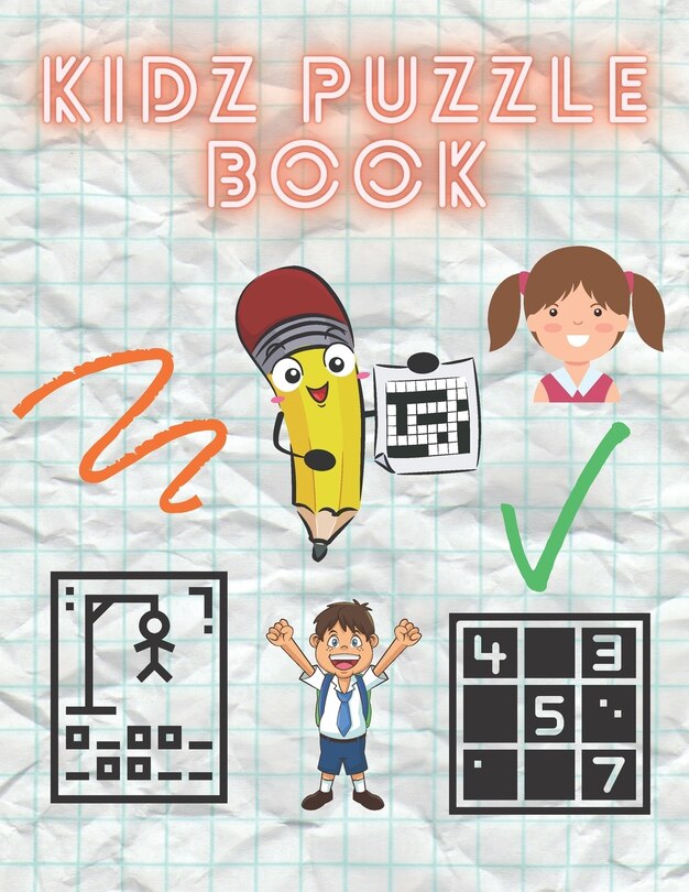 Front cover_Kidz Puzzle Book