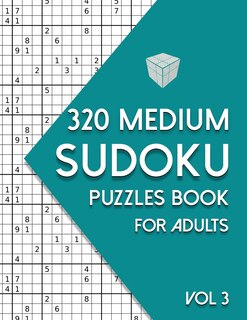 Sudoku Puzzle Book for Adults: 320 Medium Sudoku Puzzles - Vol. 3