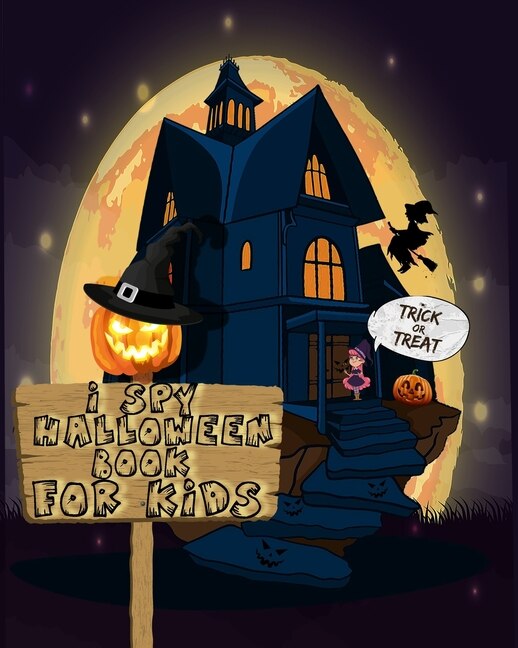 Front cover_I Spy Halloween Book For Kids