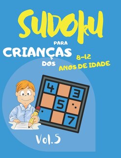 Couverture_Sudoku para crianças dos 8 - 12 anos de idade