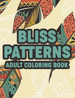Front cover_Bliss Patterns Adult Coloring Book
