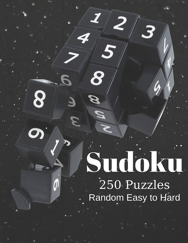 Couverture_Sudoku 250 Puzzles Random Easy To Hard