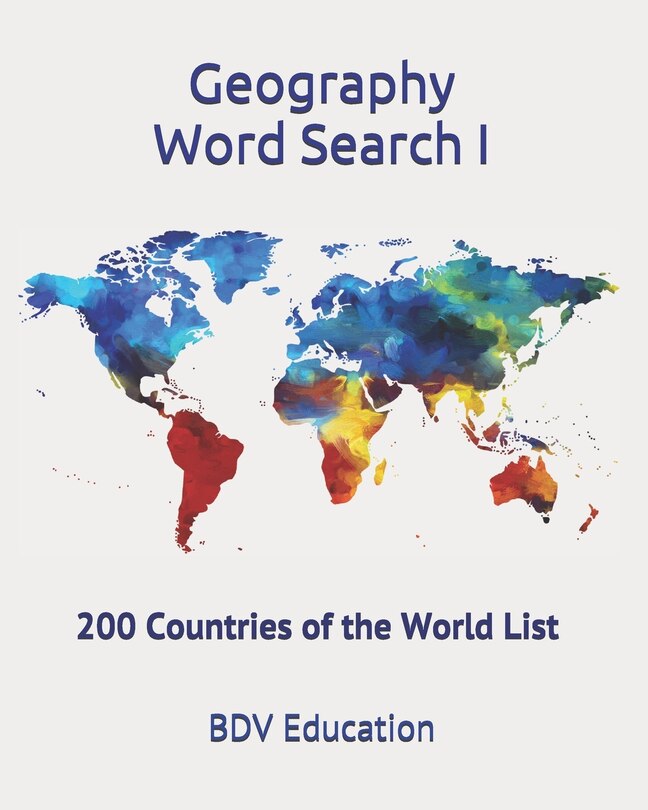 Front cover_Geography Word Search