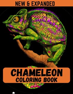 Front cover_Chameleon Coloring Book (New & Expanded)