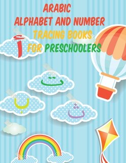 Front cover_Arabic Alphabet NUMBER TRACING for kids book