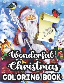 Couverture_Wonderful Christmas Coloring Book