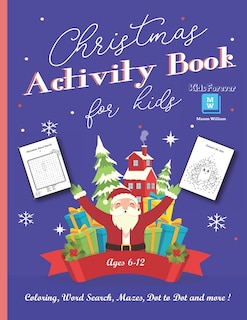 Couverture_Christmas Activity Book for Kids Ages 6-12