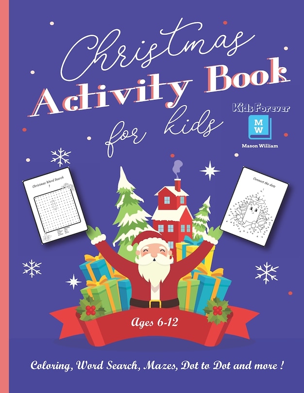 Couverture_Christmas Activity Book for Kids Ages 6-12