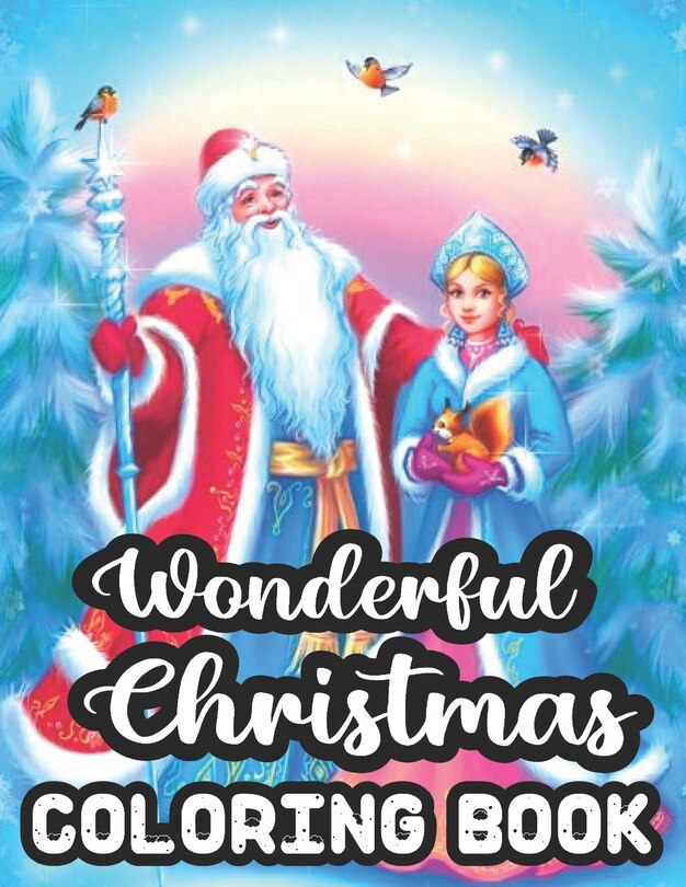 Couverture_Wonderful Christmas Coloring Book