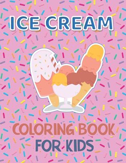 Front cover_Ice Cream Coloring Book for Kids