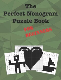 Front cover_The Perfect Nonogram Puzzle Book For Beginners