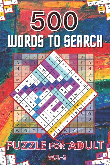 Couverture_500 Words to Search Puzzle for Adult Vol-2