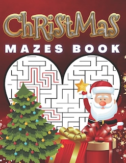 Front cover_Christmas Mazes Book