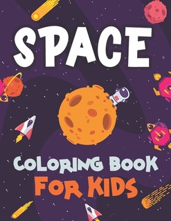 Front cover_Space Coloring Book for Kids