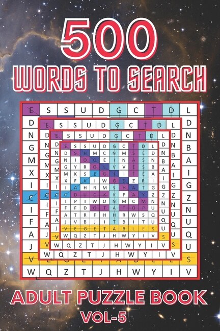 Couverture_500 Words to Search Adult Puzzle Book Vol- 5