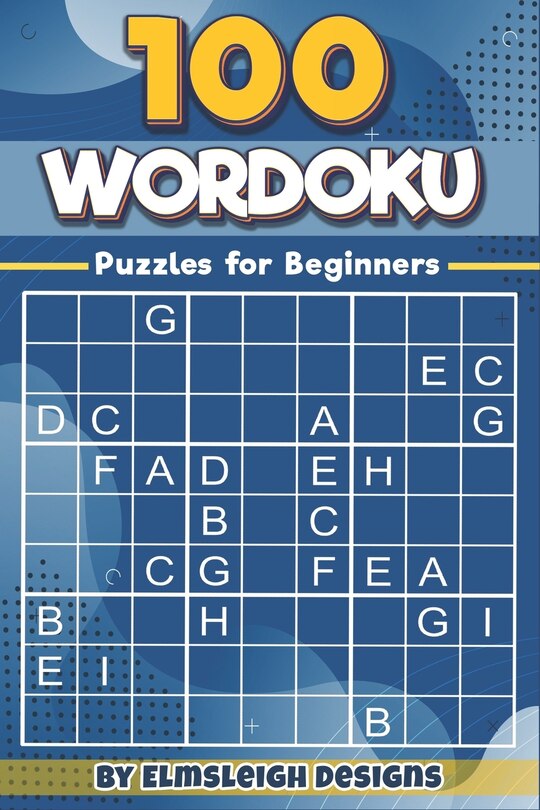 Front cover_100 Wordoku Puzzles for Beginners