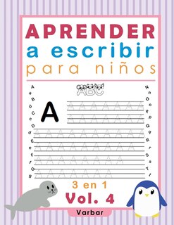 Couverture_Aprender a escribir para niños