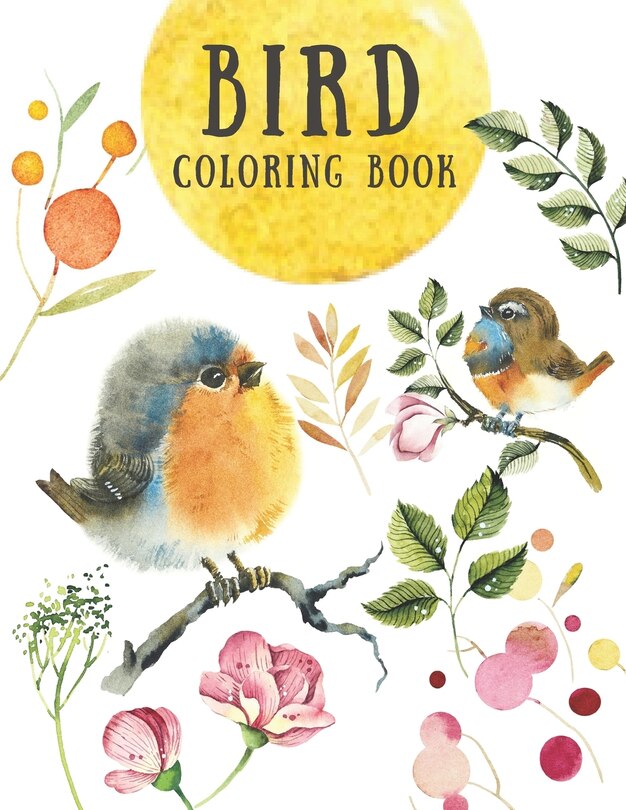 Front cover_Bird Coloring Book