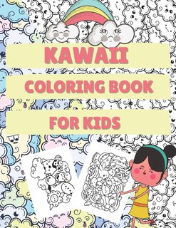 Front cover_Kawaii Coloring Book For Kids