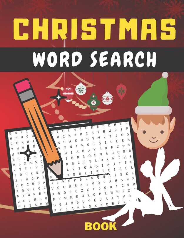 Front cover_Christmas Word Search Book