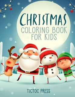 Front cover_Christmas Coloring Book for Kids