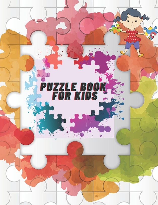 Front cover_Puzzle Book for Kids