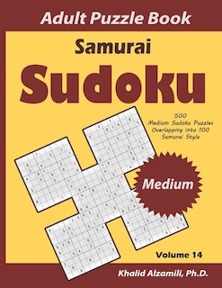Front cover_Samurai Sudoku Adult Puzzle Book