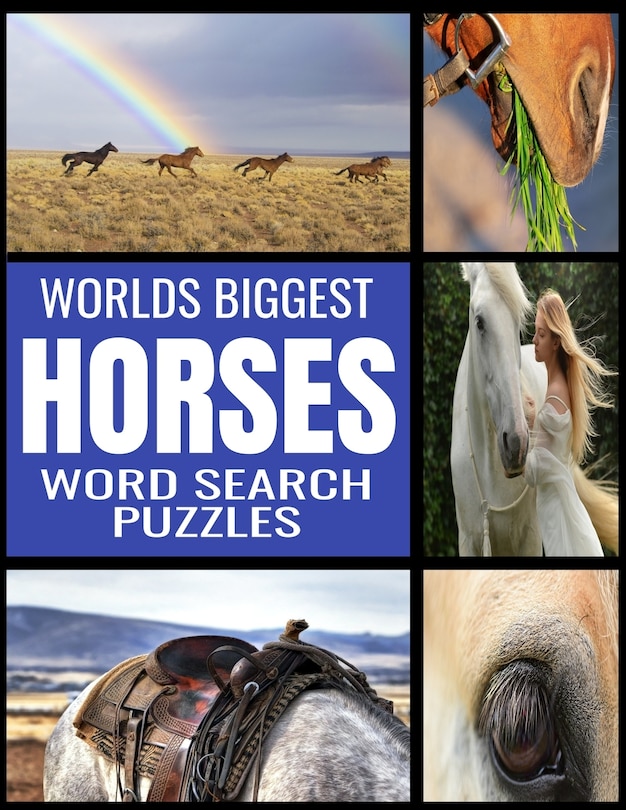 Front cover_Worlds Biggest Horse Word Search Puzzles