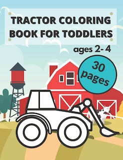 Couverture_Tractor Coloring Book for Toddlers