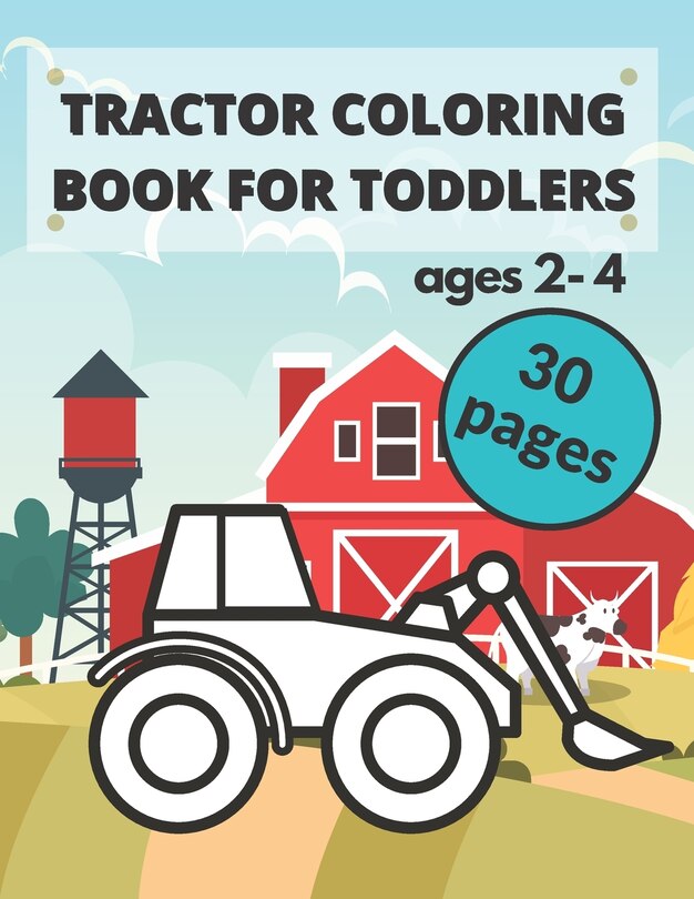 Couverture_Tractor Coloring Book for Toddlers
