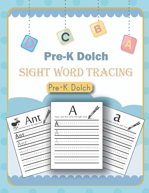 Couverture_Pre-K Dolch Sight Word Tracing