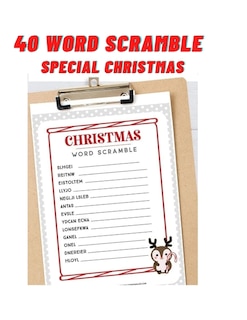 Front cover_40 word scramble special christmas