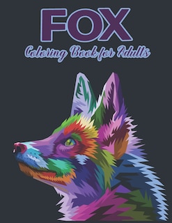 Couverture_Fox Coloring Book for Adults