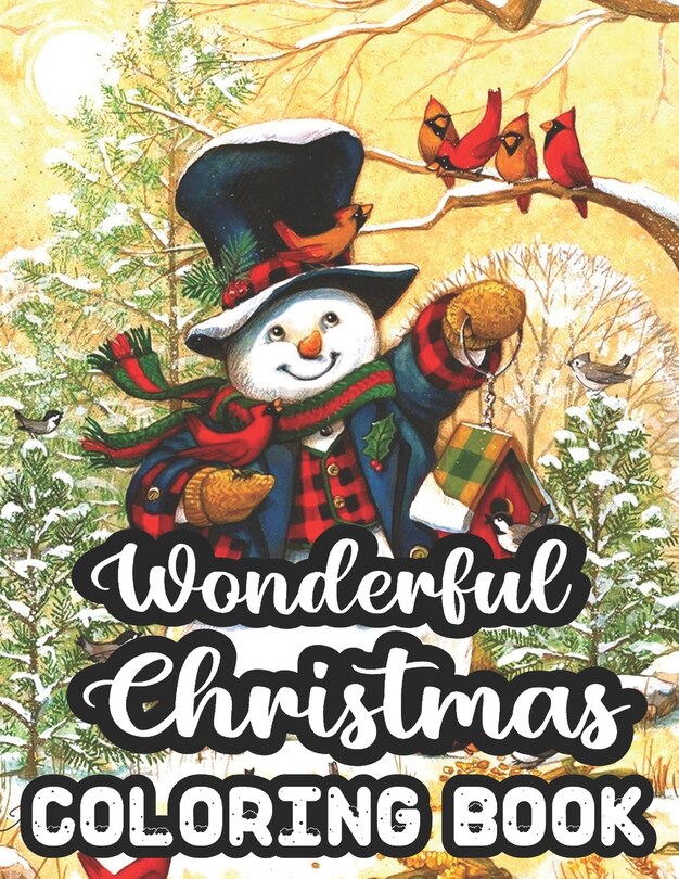 Front cover_Wonderful Christmas Coloring Book