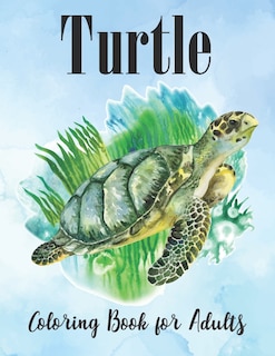 Couverture_Turtle Coloring Book for Adults