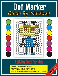 Couverture_Do Marker Color By Number Activity Book for Kids