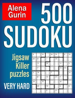 Couverture_500 Sudoku Jigsaw Killer Puzzles Very Hard