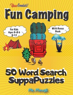 Front cover_YouGenius Fun Camping 50 Word Search SuppaPuzzles