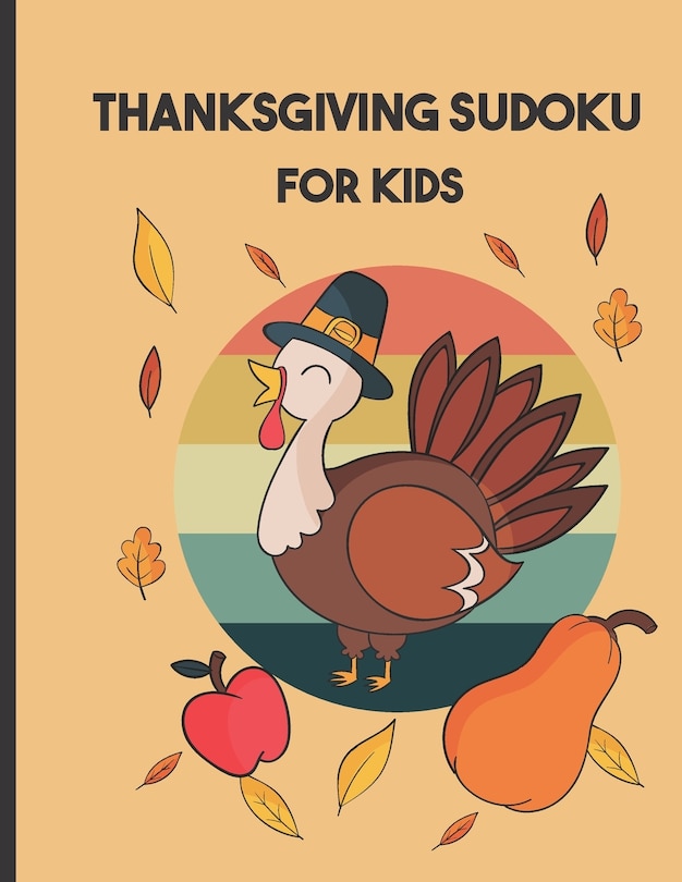 Front cover_thanksgiving sudoku for kids
