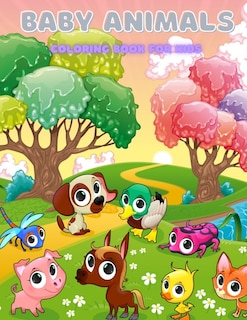 Couverture_BABY ANIMALS - Coloring Book For Kids